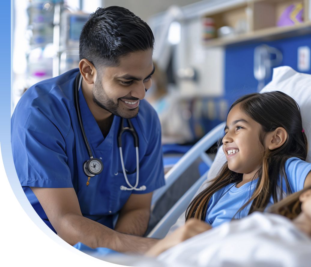 Doctor with Happy Child